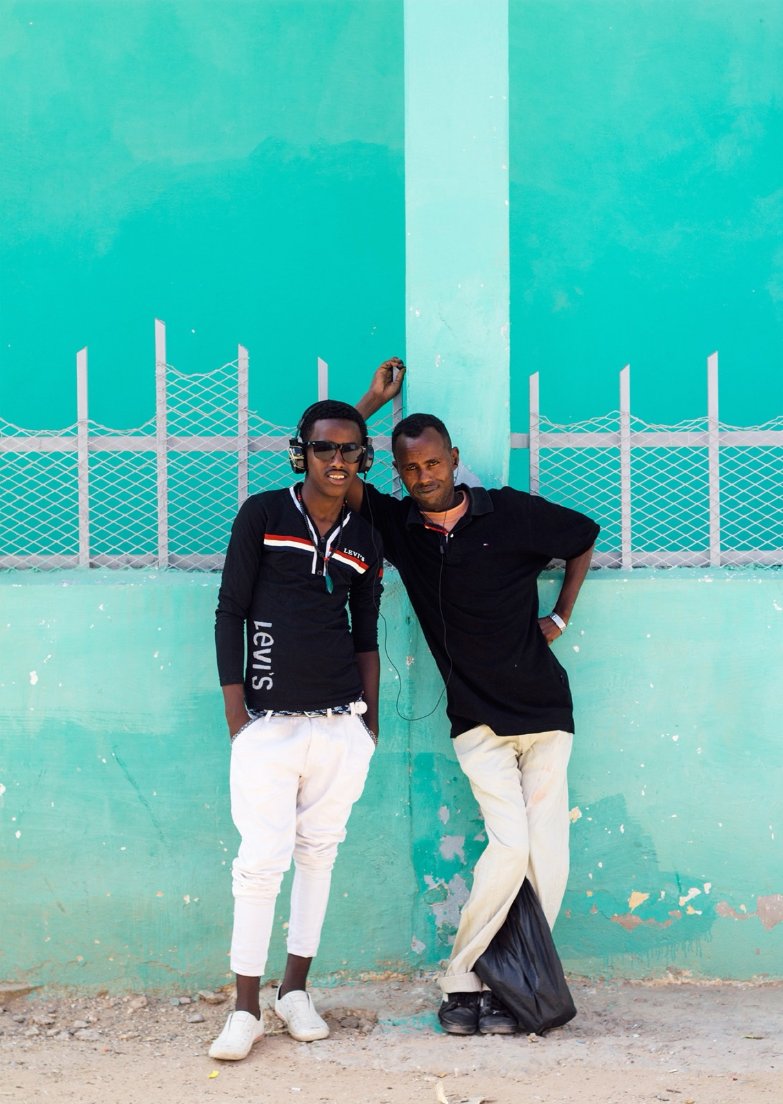 Division Multiplied, photo 03. Young men celebrate Eid al-Adha in Hargeisa.